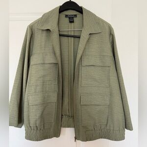 NYC Olive Green Women's Jean Jacket